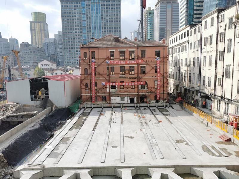 上观新闻丨上海百年建筑修缮新进展,“小红楼”时隔一年半将返原址,为何建筑平移变多了