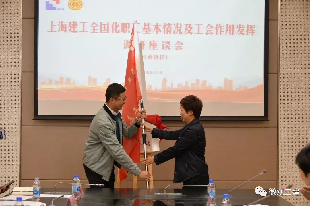 上海建工集团工会主席卞炯一行调研江西地区